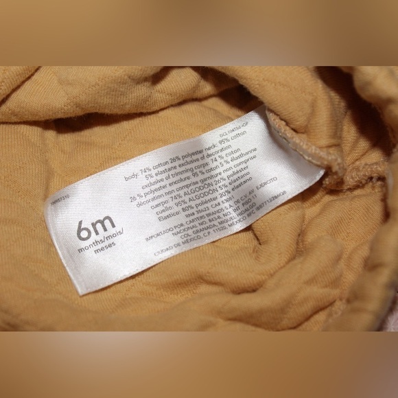 Carter’s Baby Girl 3 Piece Set Hearts Denim 6 months - Picture 3 of 5